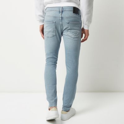 Light blue wash Sid skinny jeans